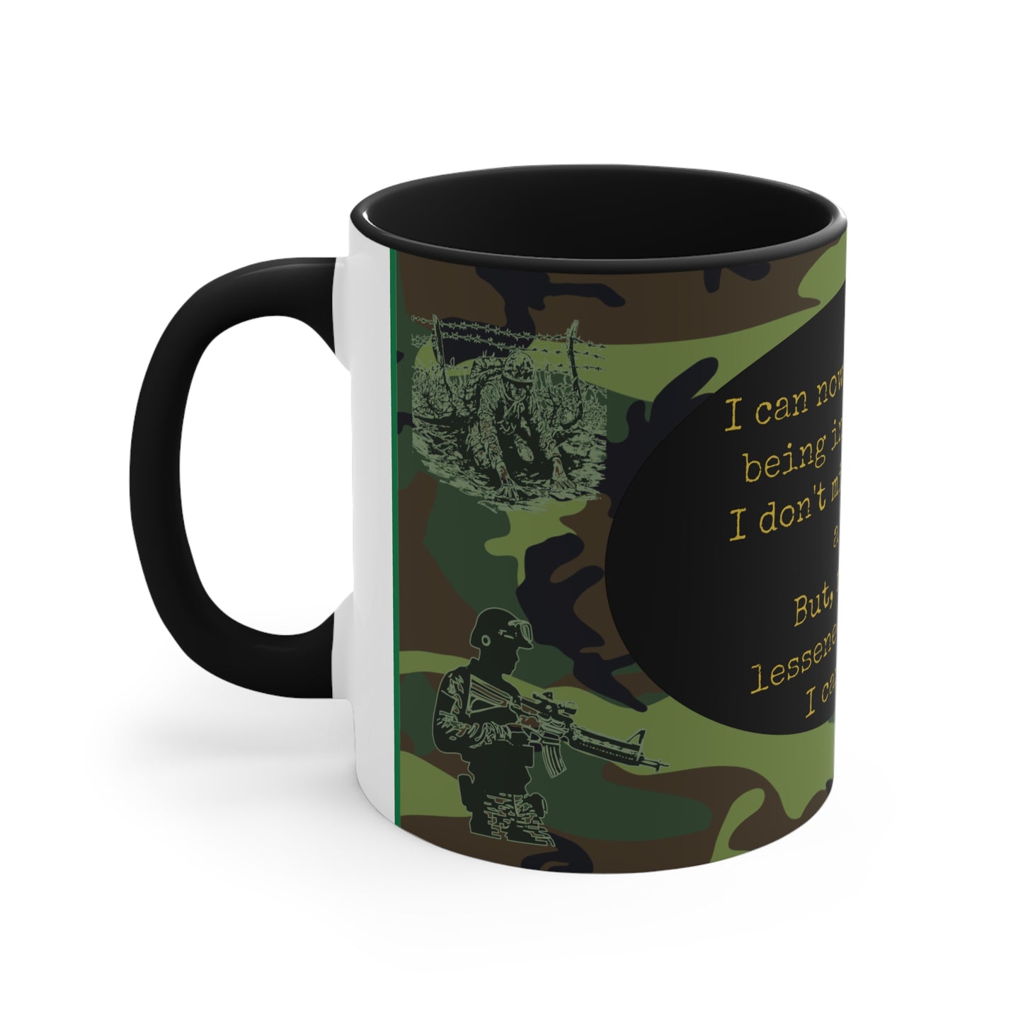 I Miss the Military, Accent Coffee Mug