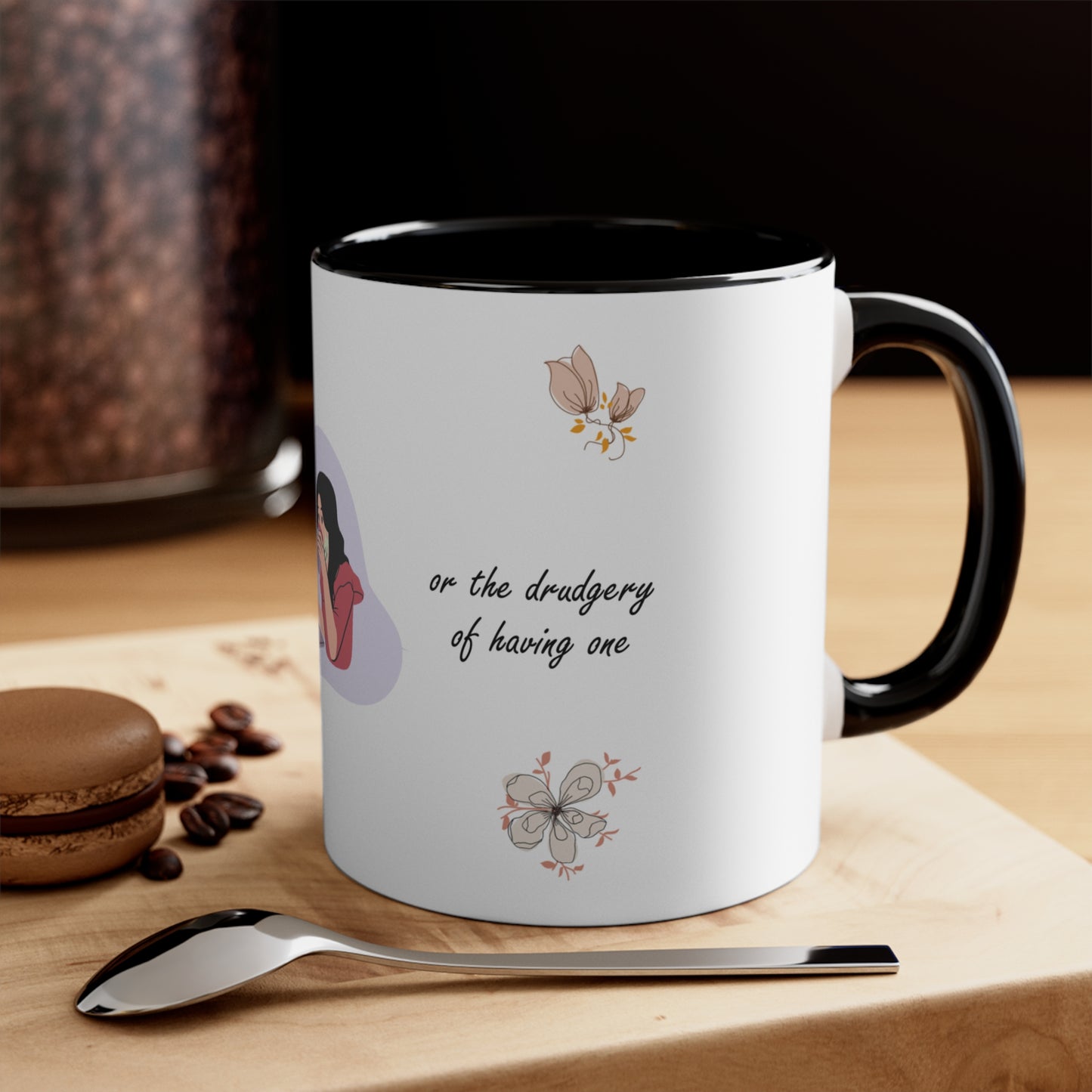 Sarcasm Happens - Anxiety or Drudgery, Coffee Mug
