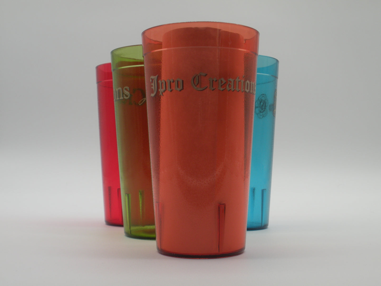 20 Ounce Everyday Use Cups with Name Engraved - Set of 4